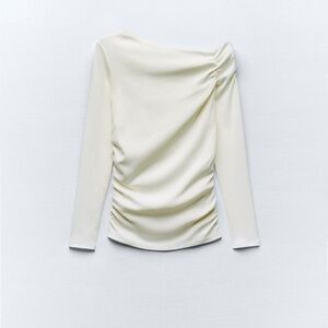 Zara Asymmetrical Top Size S